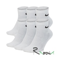 Шкарпетки чоловічі  Nike Everyday Cushion Ankle 6 пар 100